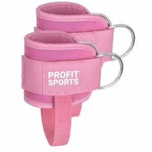 weightlifting pink ankle strap - custom private label