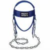 Blue head harness for neck training, wholesale private label