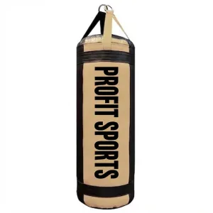 Beige punching bag for boxing training, wholesale private label