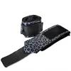 Leopard print gym wrist wrap for weightlifting, wholesale private label
