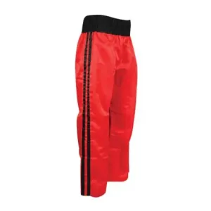 Red boxing trousers for training, wholesale private label