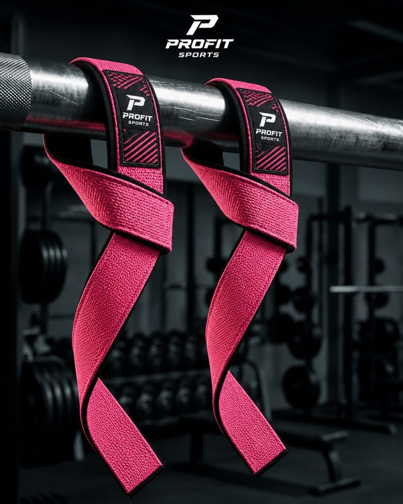 person using best lifting straps for powerlifting deadlift training