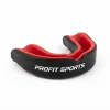 Black red mouth guard for boxing sparring, wholesale private label