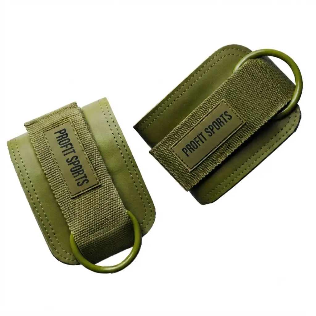 best ankle straps for gym padded velcro design